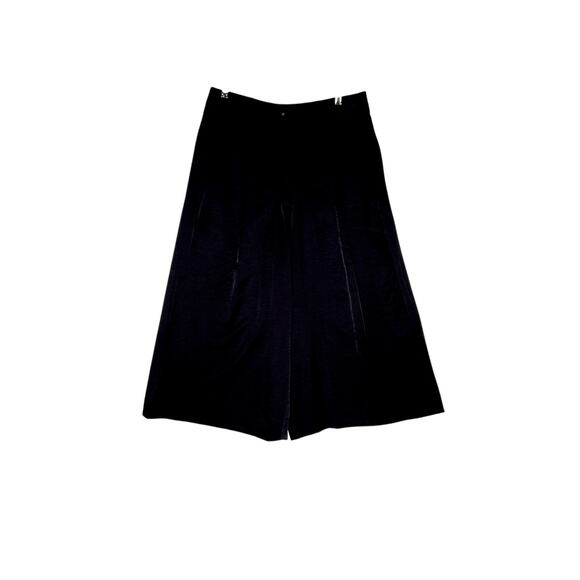 Anthropologie Tiny size M gauchos black front & side pockets button-fly closure - Picture 1 of 10